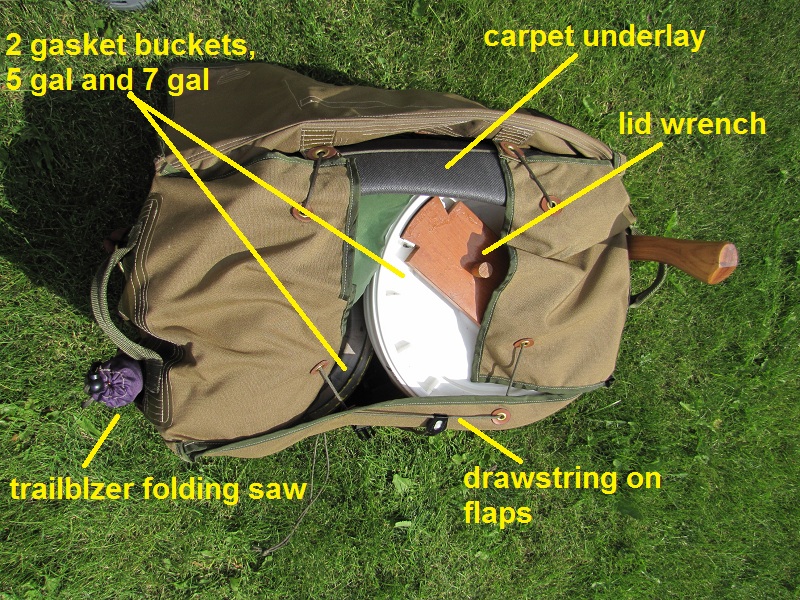 diy canoe pack